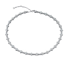 Колье из белого золота c бриллиантами