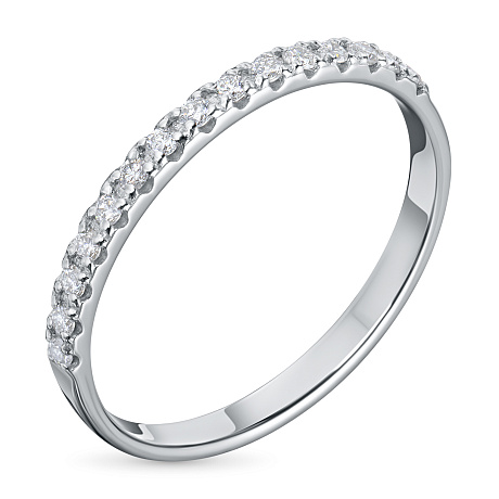 Кольцо из белого золота