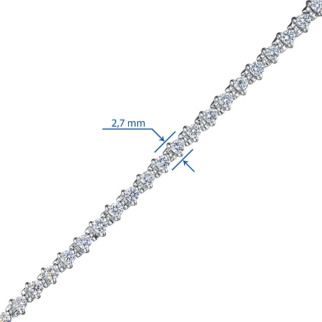 Браслет из серебра