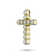 Подвеска из желтого золота