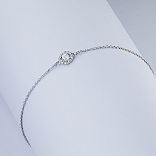 Браслет из комбинированного золота с бриллиантами