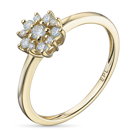 Кольцо из желтого золота