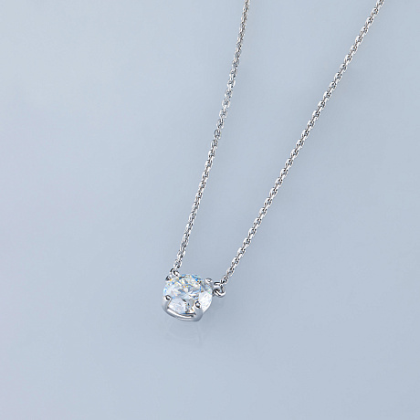 Колье из белого золота