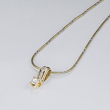 Подвеска из желтого золота